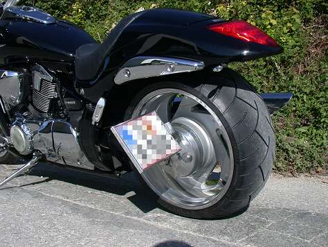 Suzuki M 1800 Intruder Black Typhon